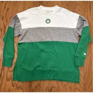 Boston Celtics Sweatshirt Pullover Womens Size Small Retro Tailgate NBA